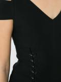 cold shoulder lace up top