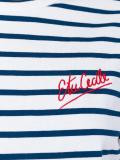 striped T-shirt dress
