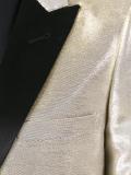 singled breasted tuxedo jacket