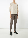 slim-fit trousers
