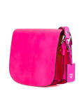 fold-over closure crossbody bag