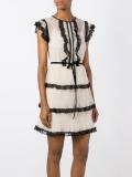 layered frill dress