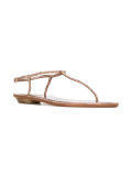 crystal strap sandals