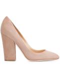 chunky heel pumps