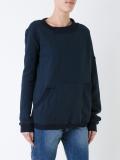 panelled sweatshirt