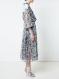 Empire Filigree Robe Dress