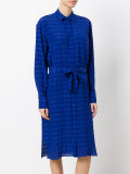 striped shirt dress