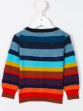 striped cardigan