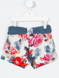 floral print shorts