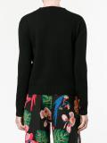 tropical intarsia jumper