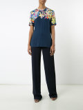 floral print T-shirt 