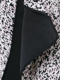 draped detail midi dress
