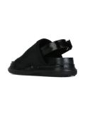 calf hair 'Fussbett' sandals