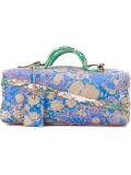 printed rectangular tote