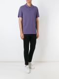 embroidered logo polo shirt