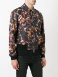 floral print bomber jacket 