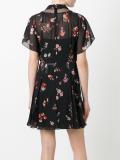 floral print sheer dress