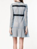 lace long sleeve dress