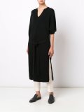 long v-neck jumper