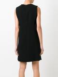 geometric insert dress