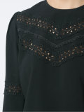 lace inserts blouse