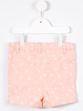 embroidered denim shorts