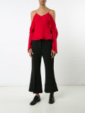 ruffle blouse
