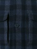 tartan shirt-style coat