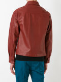 boxy leather jacket