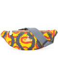 abstract print bum bag