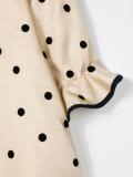 polka dot shift dress