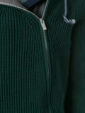 deconstructed hooded jacket