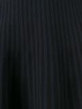 striped faded effect dress