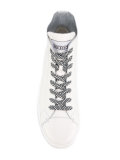 printed lace hi-tops