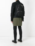 zipped backpack