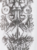 animals tribal T-shirt