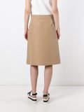 a-line midi skirt