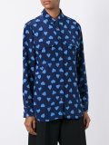 heart print shirt
