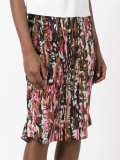 watercolour print skirt
