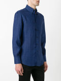 buttoned down collar shirt