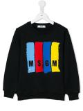 logo print sweatshirt