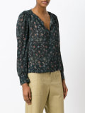 floral print blouse