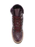 quilted flat ankle boots