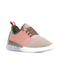 perforated B lace-up sneakers