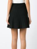 A-line knit skirt