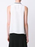 drawstring neck detail top