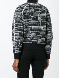 printed bomber jacket