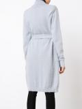 long open design cardi-coat