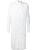 panelled long shirt 