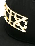logo plaque cap